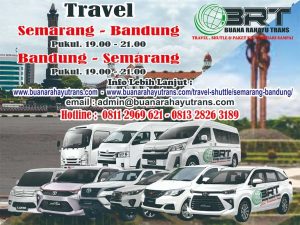 Travel Shuttle Semarang Bandung Door to door