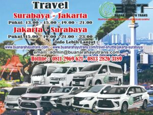 travel antar jemput surabaya jakarta