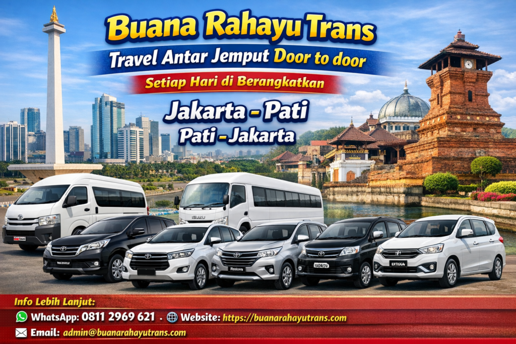 Travel Jakarta Pati Antar Jemput Door to door