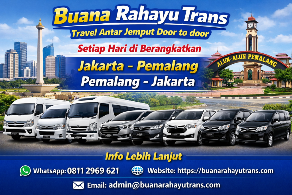 Travel Jakarta Pemalang Antar Jemput Door to door