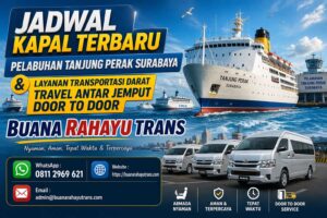 Jadwal Kapal Pelabuhan Tanjung Perak Surabaya Terbaru Bulan Ini