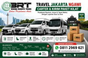 Travel Jakarta Ngawi Carter dan Kirim Paket
