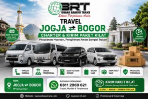 Travel Jogja Bogor Charter dan Kirim Paket kilat