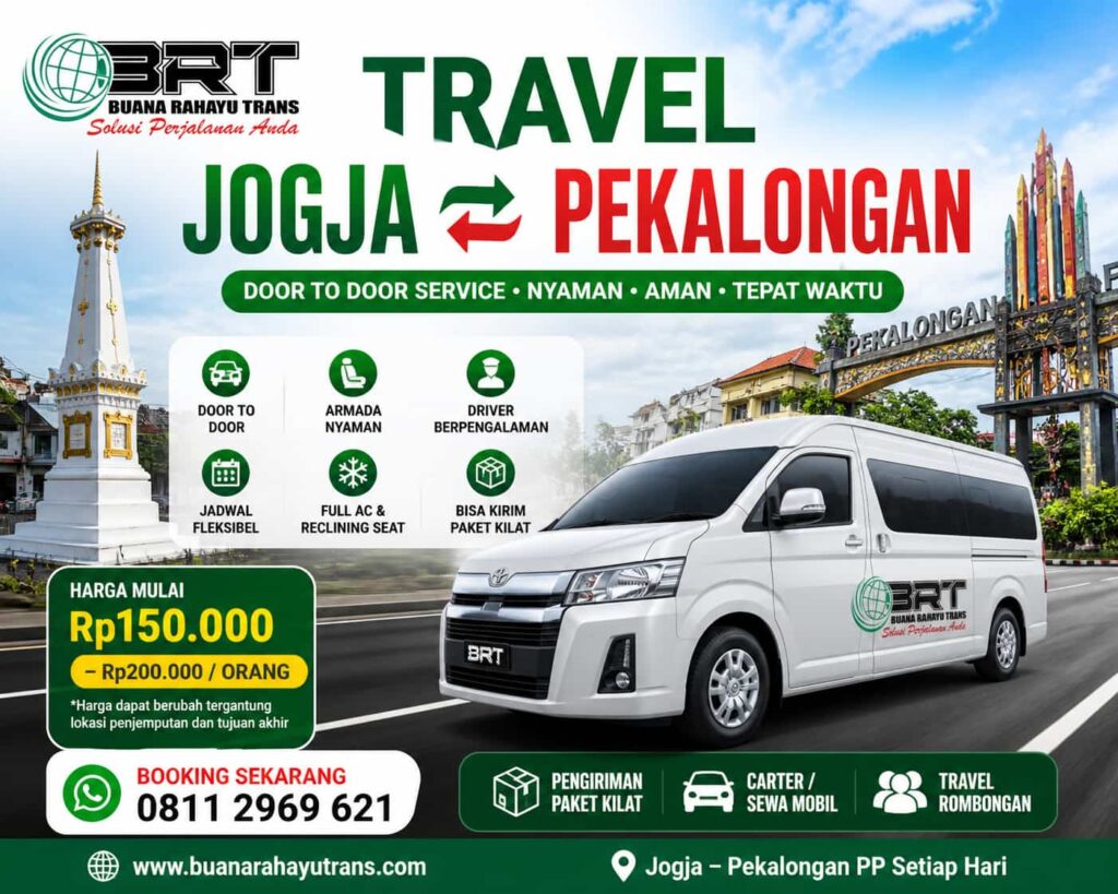 Travel Jogja Pekalongan
