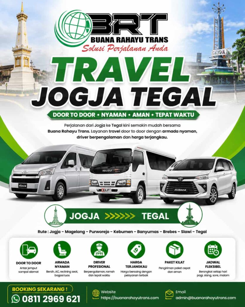 Travel Jogja Tegal