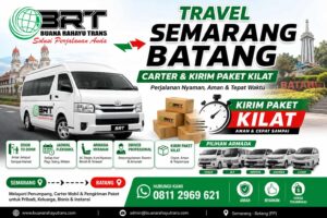 Travel Semarang Batang Carter dan Kirim Paket Kilat