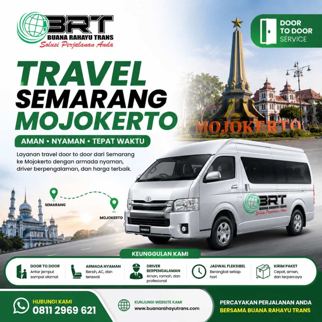 Travel Semarang Mojokerto