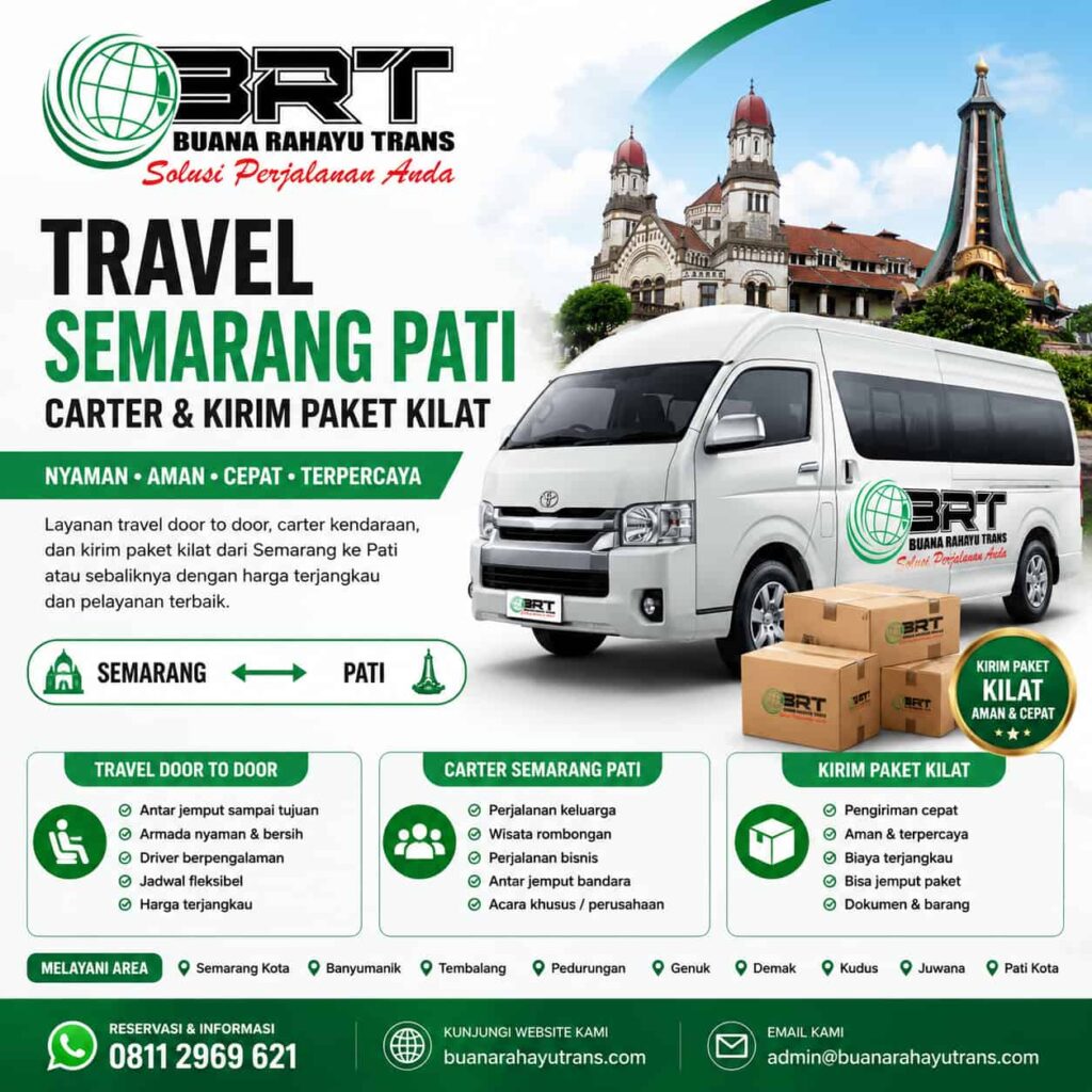 Travel Semarang Pati Carter dan Kirim Paket Kilat