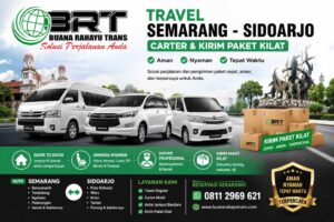 Travel Semarang Sidoarjo Carter dan Kirim Paket