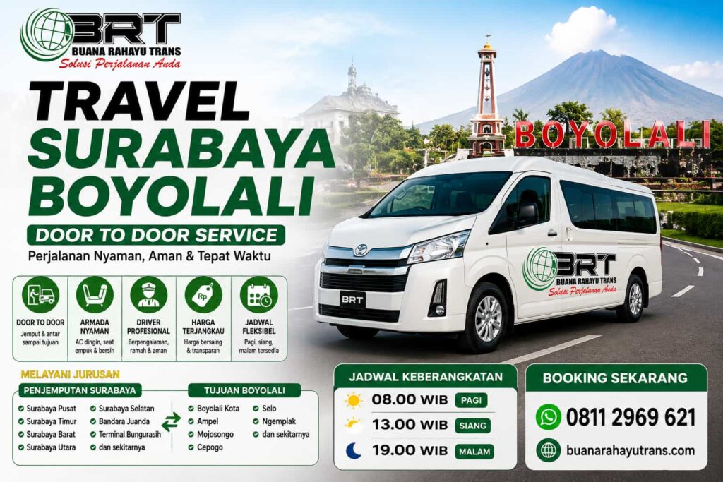 Travel Surabaya Boyolali