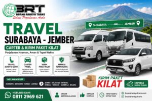 Travel Surabaya Jember Carter dan Kirim Paket Kilat