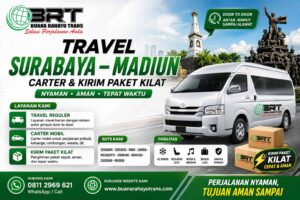 Travel Surabaya Madiun Carter dan Kirim Paket Kilat
