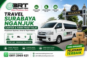Travel Surabaya Nganjuk Carter dan Kirim Paket Kilat