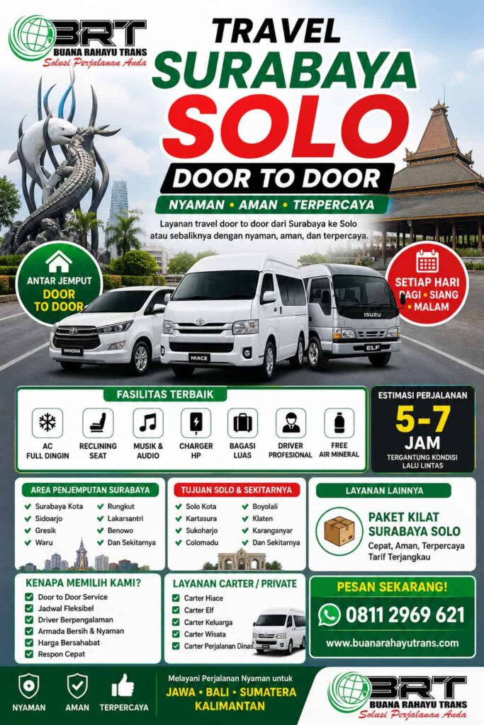 Travel Surabaya Solo