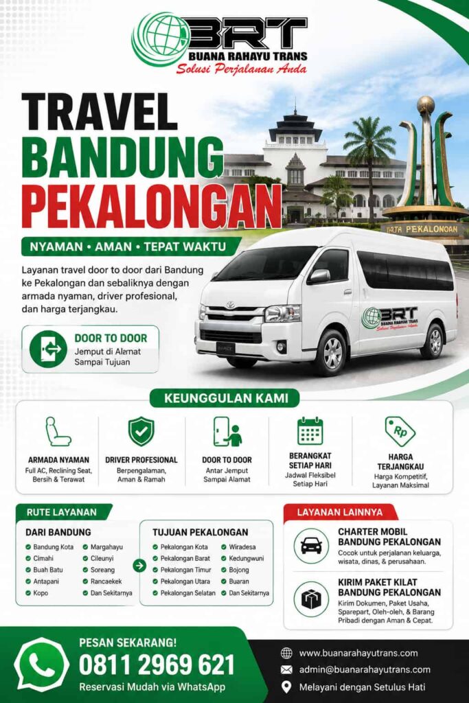Travel Bandung Pekalongan