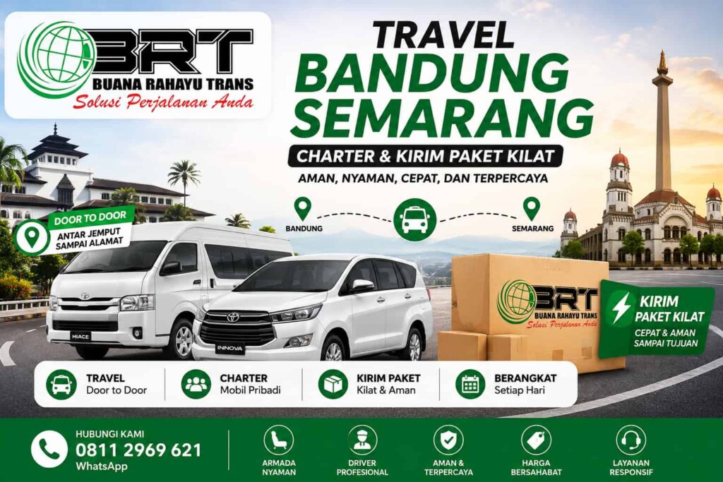 Travel Bandung Semarang Charter dan Kirim Paket