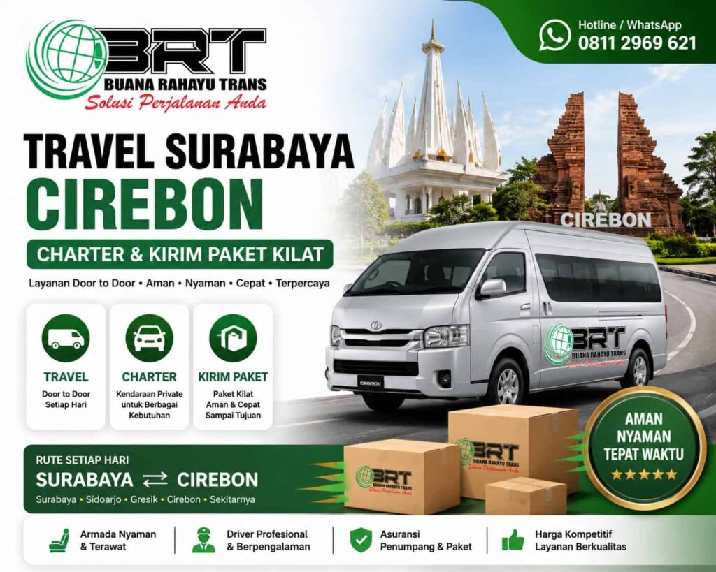 Travel Surabaya Cirebon