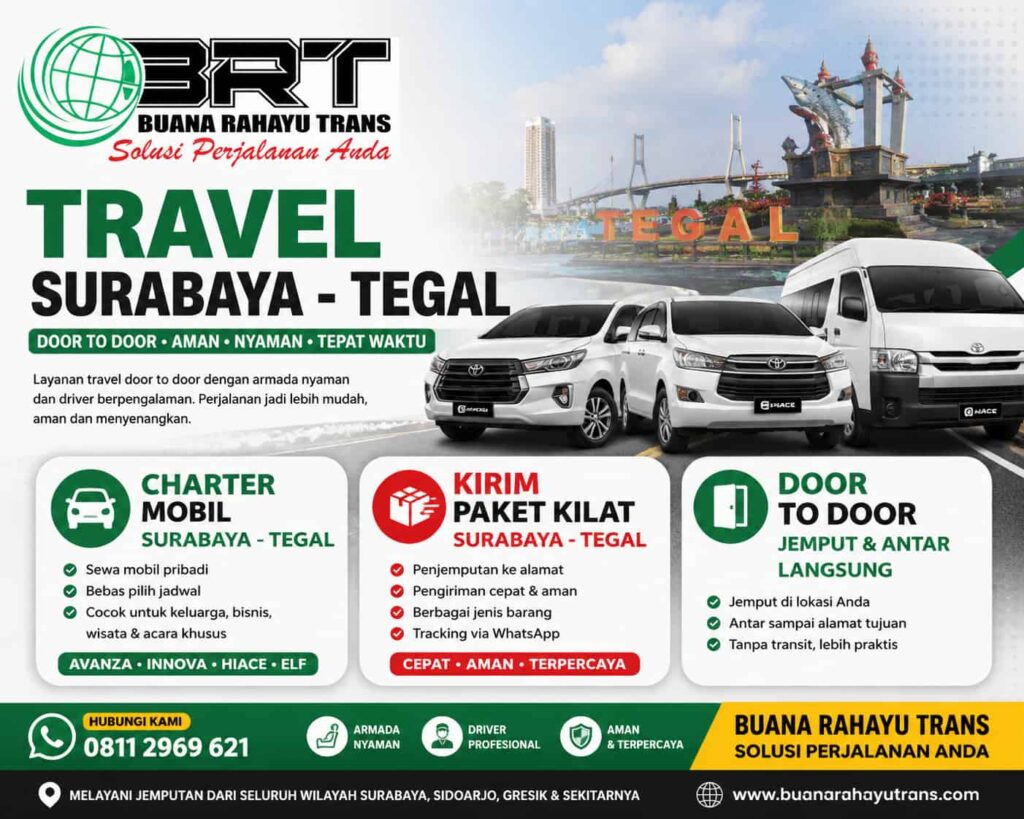 Travel Surabaya Tegal