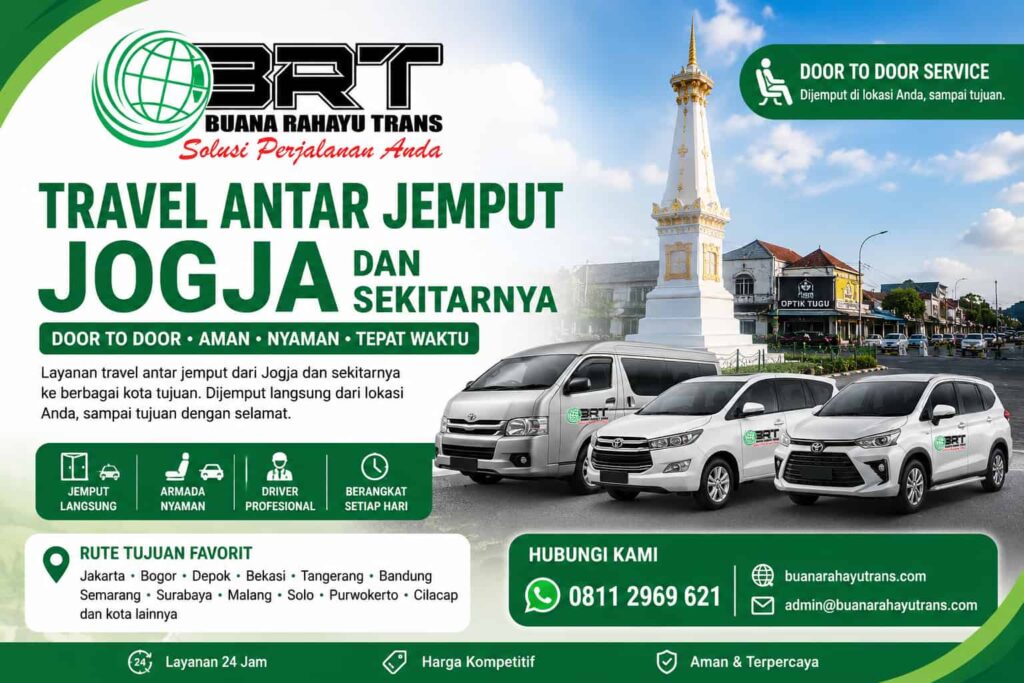 Agen Travel Jogja Buana Rahayu Trans