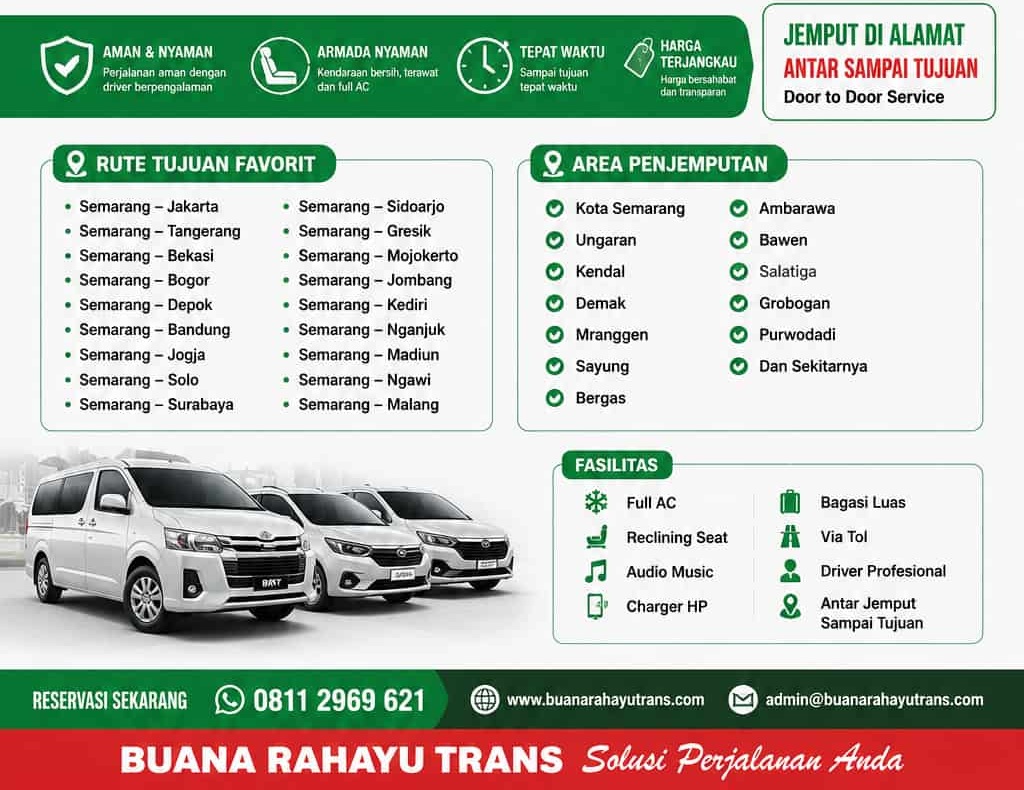 Travel Keberangkatan Dari Semarang