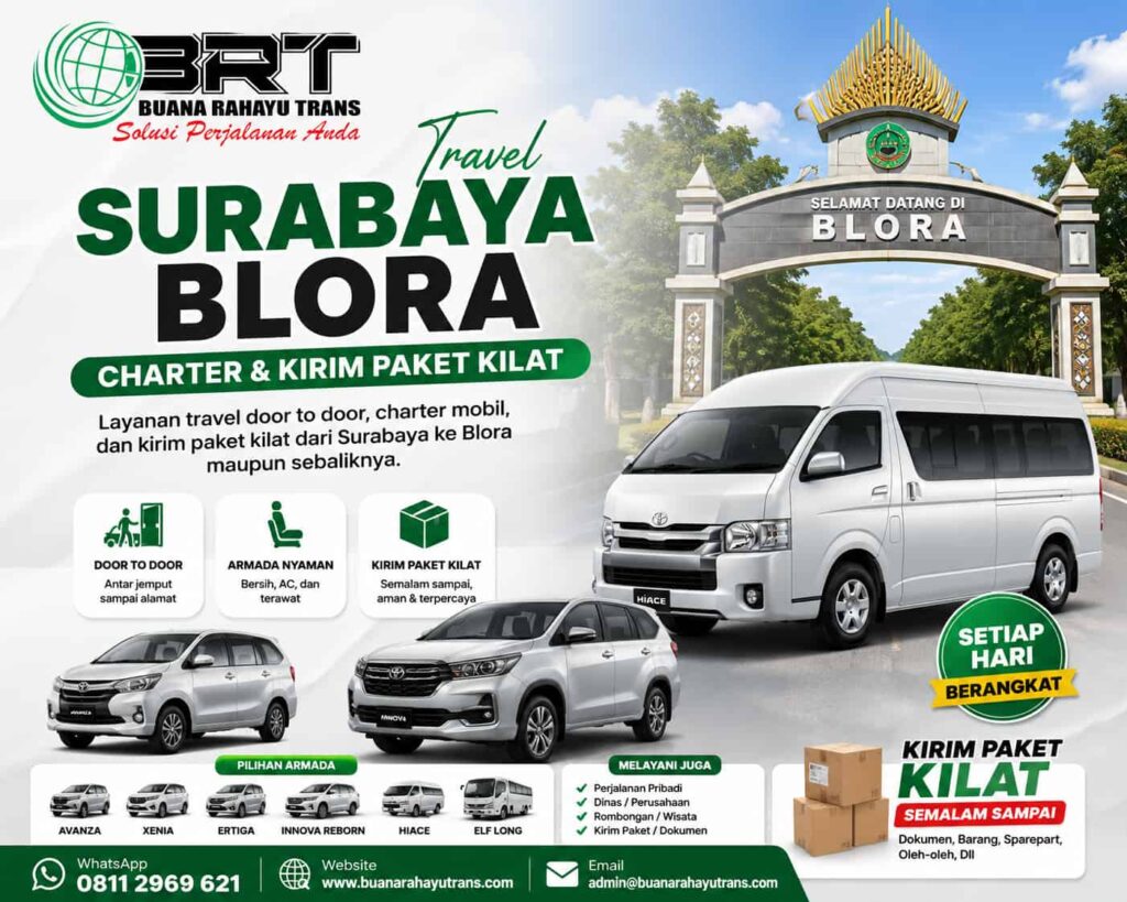 Travel Surabaya Blora Sewa Mobil Antar Jemput door to door