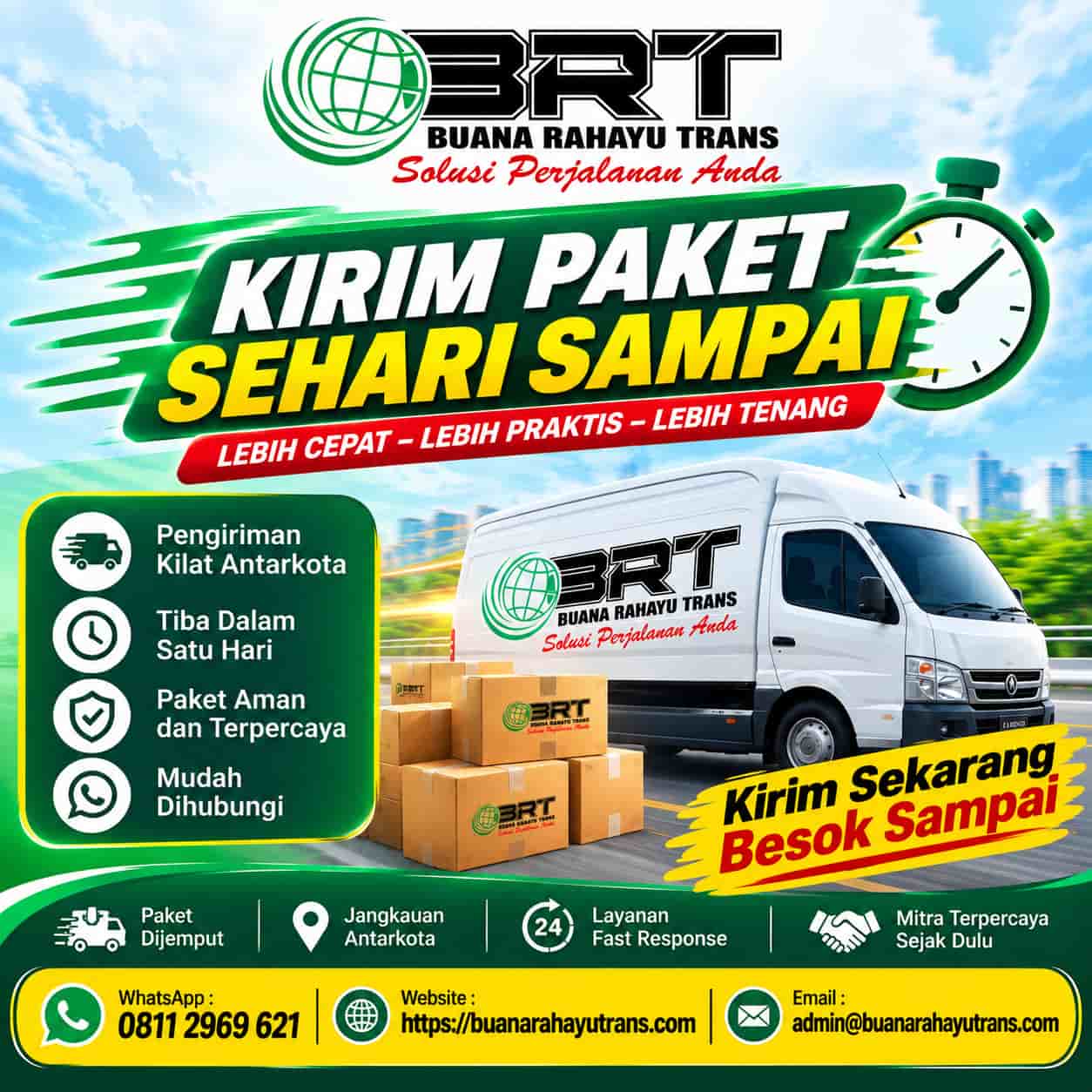 Jasa Kirim Paket Sehari Sampai Antar Jemput door to door