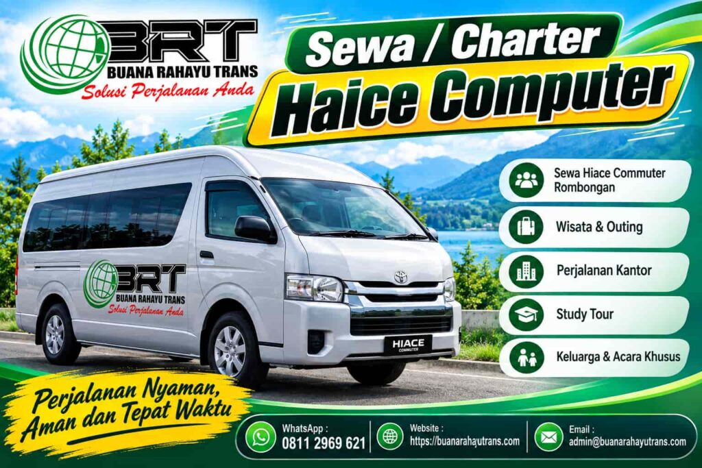 Sewa mobil atau Charter haice computer