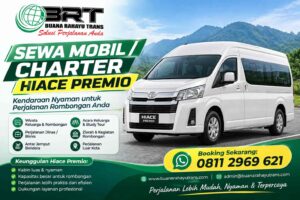 Sewa Mobil Haice Premio dan Charter Travel Hice Premio